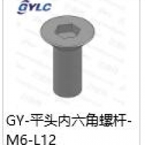 GY-M6-12.平頭內(nèi)六角螺桿step