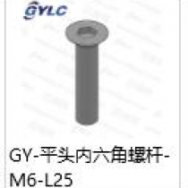 GY-M6-25平頭內(nèi)六角螺桿