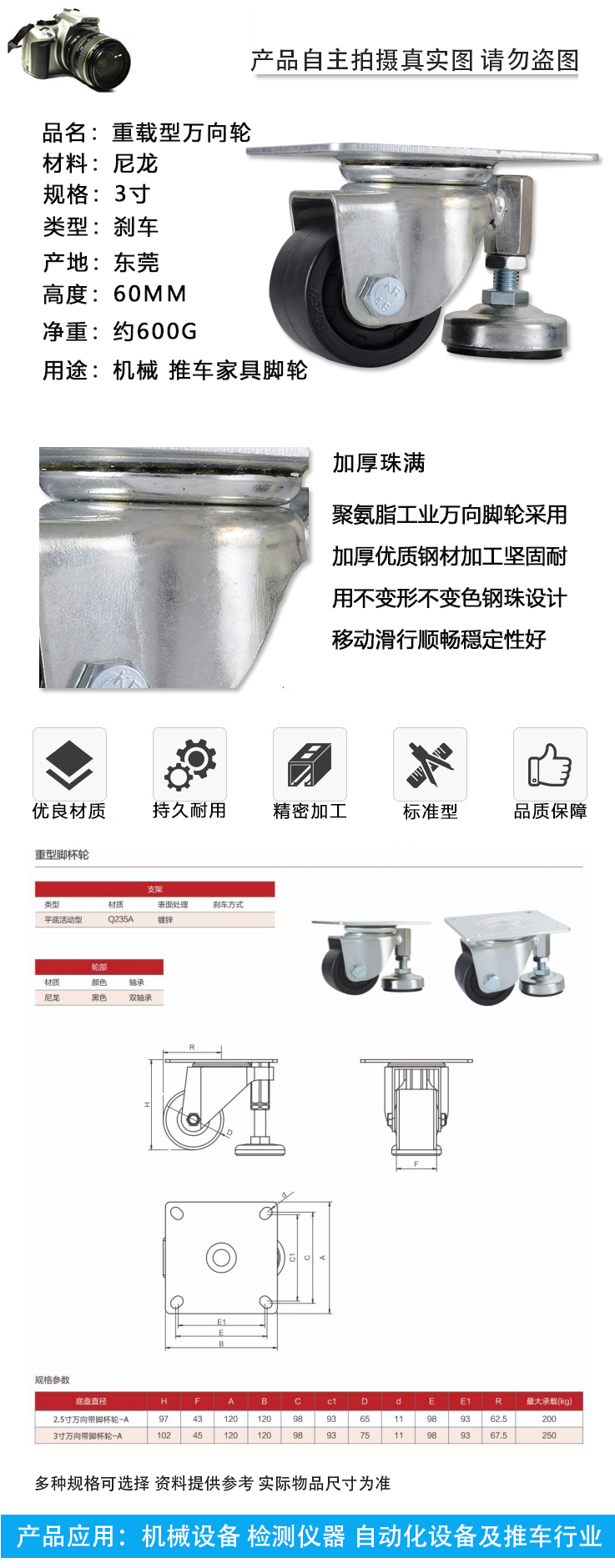 重型腳杯輪(圖1)