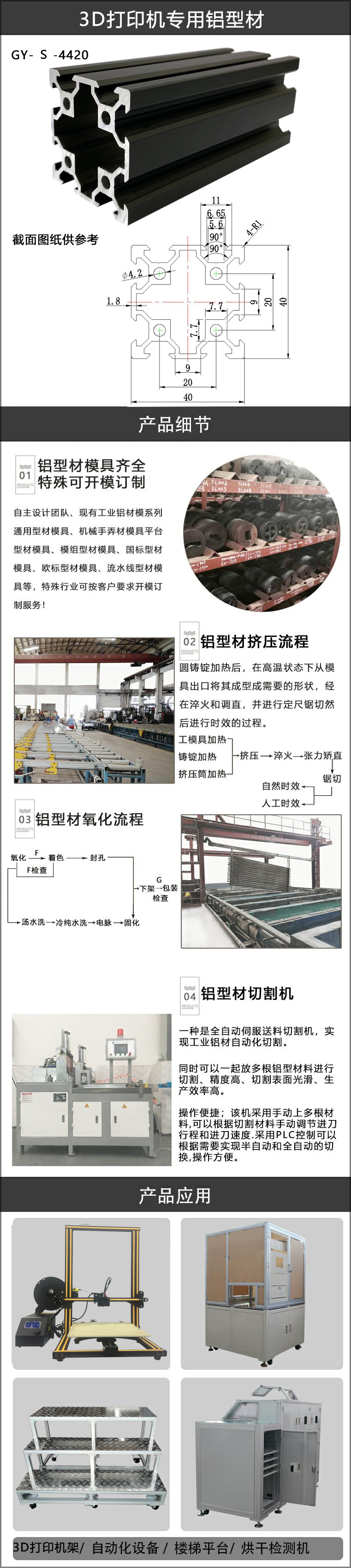 3D打印機鋁型材廠家